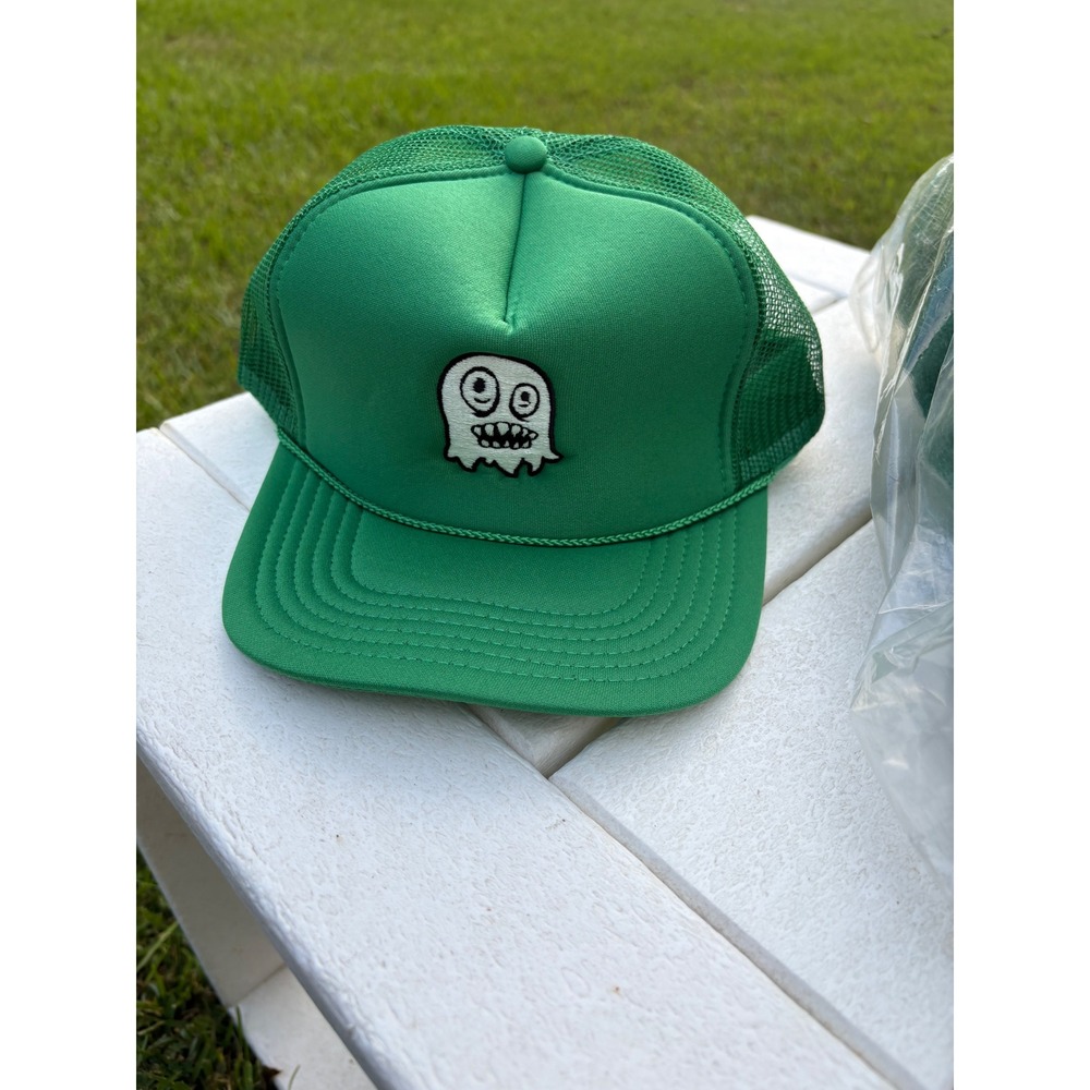 Lot of 10 Otto Green Ghost Patch Trucker Hats Snapback Mesh Caps 39-165 Mens New - Picture 2 of 6